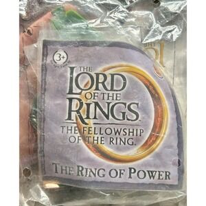 Vintage Lord Of The Rings Fellowship Burger King NEW 2001 Sealed Action Figure